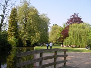 Footbridge in Ray Mill Island, Maidenhead
